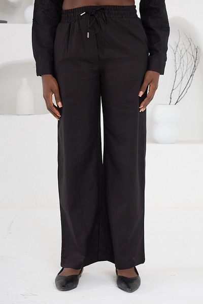 MİA NOURA Women's Weaving Is Made from 50% Linen 50% Viscos Fabric