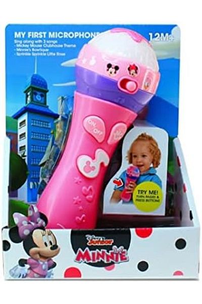 Disney Junior First Sing Along Microphone - Minnie