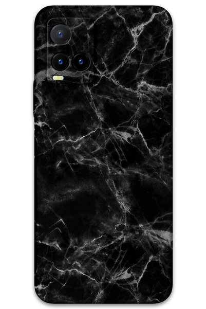 Gramaphone Vivo Y32 Compatible Marble Pattern Phone Case + Screen Protector -...