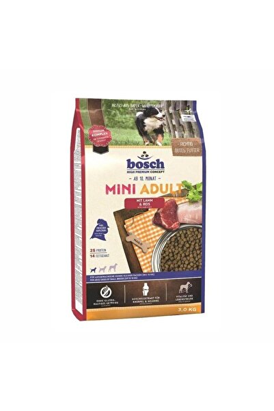 Bosch Mini Kuzulu Küçük Irk Yetişkin Köpek Maması 3 kg