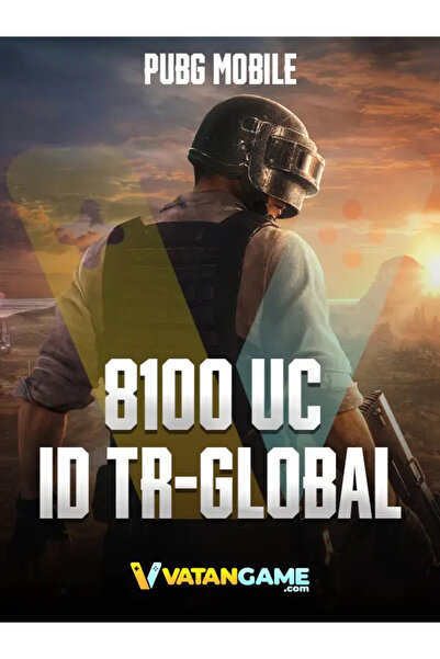 PUBG Mobile 8100 PUBG Mobile UC ID TR