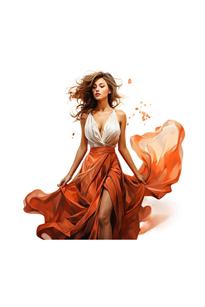 INOVATIX Set de 8 autocolante rochie Abbey, INOVATIX®. 6 cm