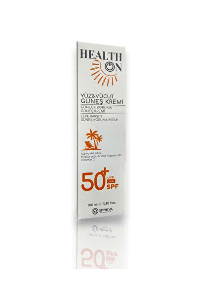 GÜNEŞ DEPO Health on yüz & vücut güneş kremi spf50 + 100 ml ( leke karşıtı )