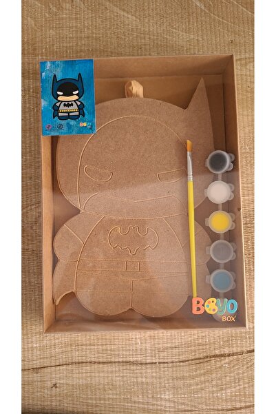 Boyobox batman ahşap boyama kiti
