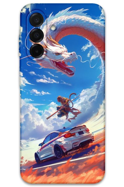 Gramaphone Galaxy A36 Compatible Car Pattern Phone Case + Screen Protector - ...