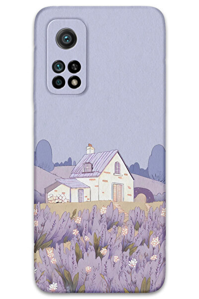 Gramaphone Xiaomi Mi 10T Pro Uyumlu Çiçek Desenli Telefon Kılıfı + Ekran Koru...