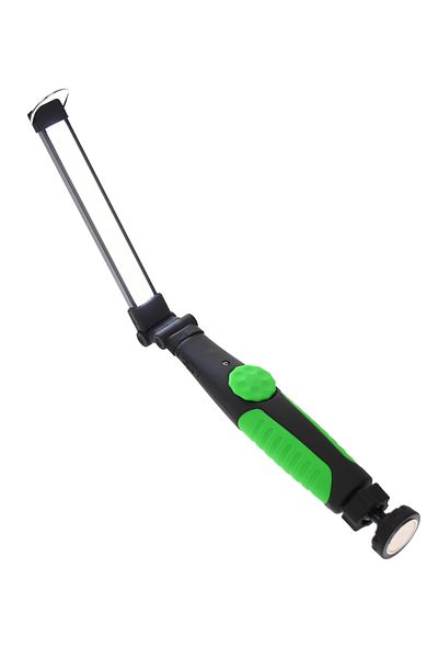 BRAVOSHOP Work lamp for car mechanics, 3 lighting phases, magnetic holder, rechargeable battery