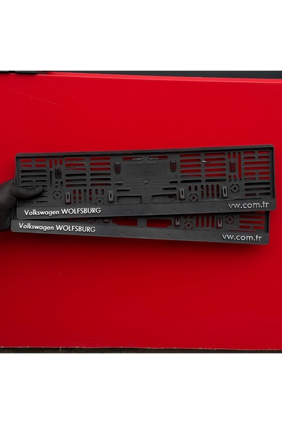 Korkmaz Oto Market & Aksesuar Volkswagen Wolfsburg Servis Plakalık 2 Adet