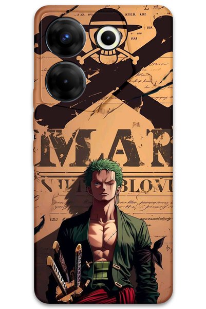 Gramaphone Tecno Camon 20 Pro 4g Compatible Anime Pattern Phone Case + Screen...