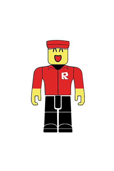 INOVATIX Set de 8 piese, autocolant Roblox Pizza Guy, INOVATIX®. 6 cm