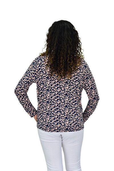 wearon tekstil Γυναικεία μακρυμάνικη μπλούζα με κουμπιά BGL-ST04683