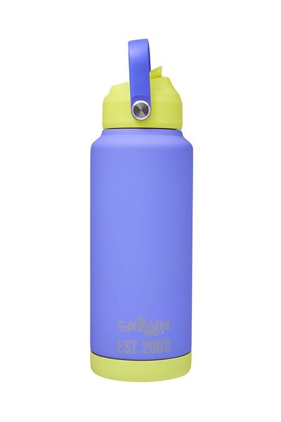 SMIGGLE Neon Squiggle Insulated Stainless Steel Drink Bottle 1L