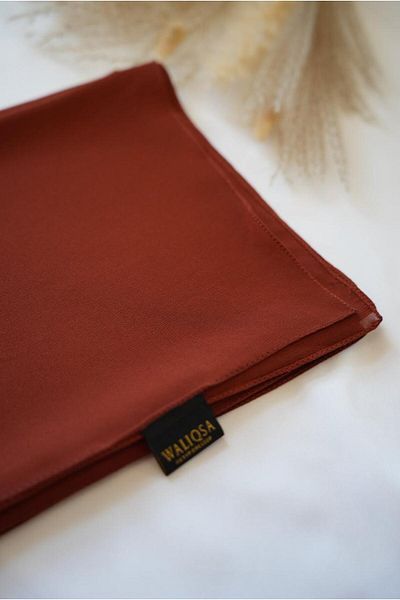 waliqsa Hijab | Orange Rust