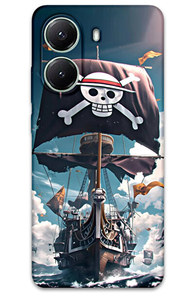 Gramaphone Poco x7 Pro Uyumlu Anime Desenli Telefon Kılıfı + Ekran Koruyucu -...