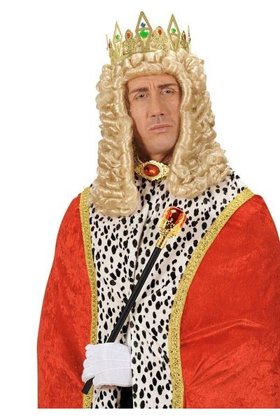 merland benvecocuk King's Scepter with Red Knob Royal Scepter 40 cm