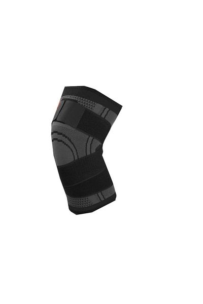 OEM Knee Brace, Nylon/Spandex/Latex, Black, L