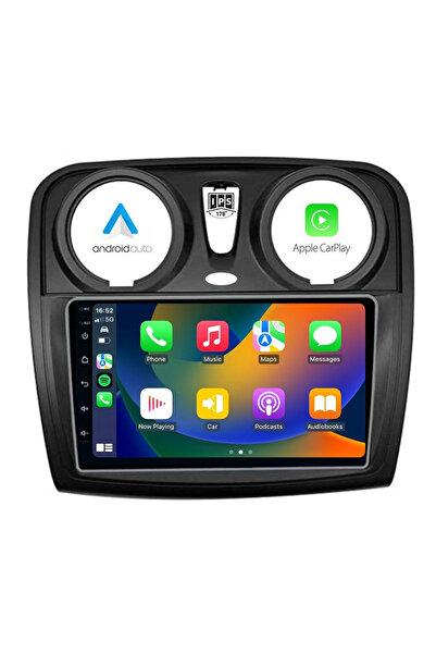 EXVOL DACİA DOKKER 2012-2022 ANDROİD MULTİMEDYA 4GB/64GB 9 İNC IPS EKRAN CARPLAY KAMERA HEDİYE