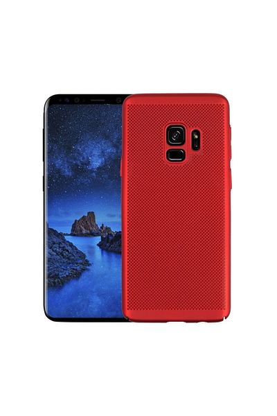 OEM Carcasă Samsung Galaxy S9, Elegance Luxury Mesh Roșu
