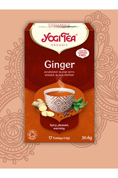 Yogi Tea Ginger Organik Bitki Çayı