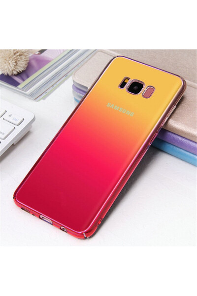 OEM Кейс за Samsung Galaxy S9, Градиентен цвят Хамелеон Розово / Розово