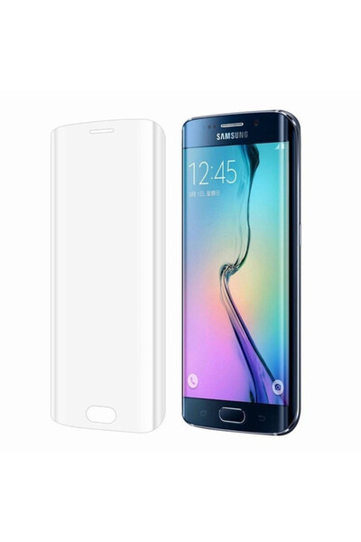 Clear Folie de plastic transparentă pentru Samsung Galaxy S6 Edge