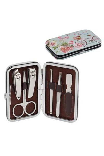 ROSSI Manicure and pedicure kit 6.5/11cm with butterfly print