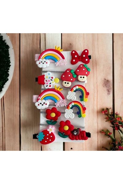 Batu Baby Girl and Child Rubber Buckle Set