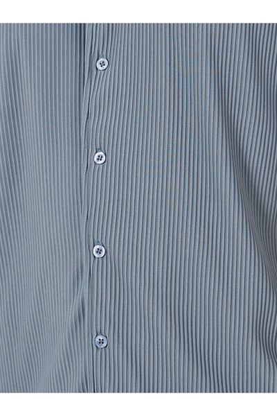 Styli Textured Ribbed Knit Relaxed Fit Shirt and Pants Co-Ords