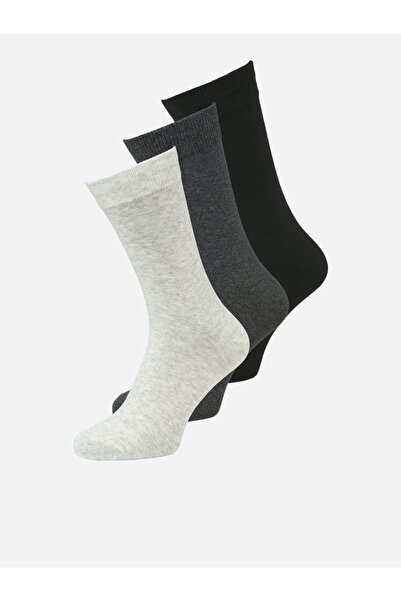 Jack & Jones Set of 3 - Plain Crew Socks