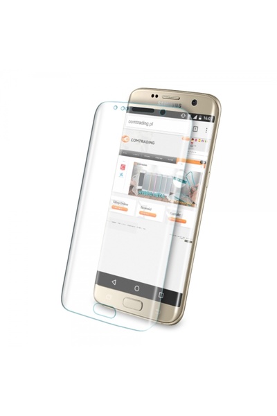 OEM Folie de sticlă transparentă curbată 3D pentru Samsung Galaxy S7 EDGE, cu...
