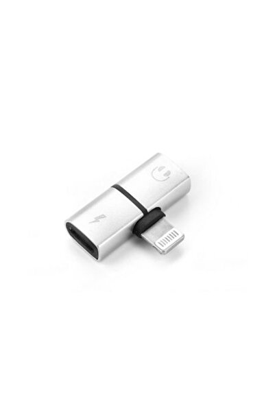 OEM Adaptor Lightning MyStyle 2 în 1 pentru încărcarea și conectarea căștilor