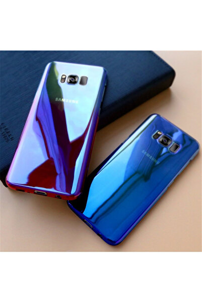 YELLOW Carcasă Samsung Galaxy S9 Plus, Culoare Gradient Chameleon Albastru-Galben