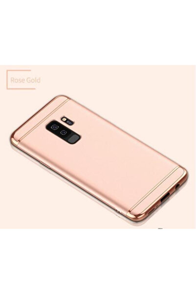 OEM Carcasă Samsung Galaxy S9 Plus, Elegance Luxury 3 în 1, auriu-roșu