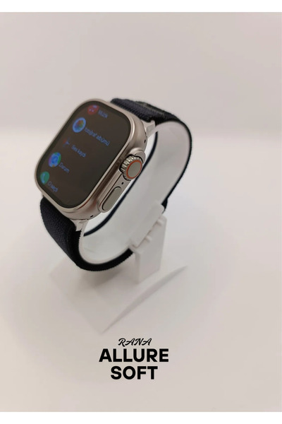 Allure soft Watch 8 Ultra ile Zamanın Ötesine Geç Sesli Görüşme Pusula, 4GB H...