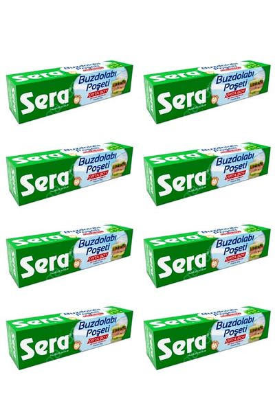 SERA Medium Size Refrigerator Bag - 8 Pieces (8 X 20 Li)