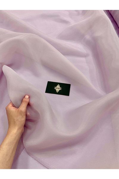 Luxuro Organza Pearl Lavender Light - 3 m Width