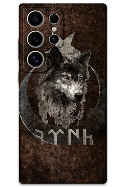 Gramaphone Galaxy S24 Ultra Uyumlu Türk Desenli Telefon Kılıfı + Ekran Koruyu...