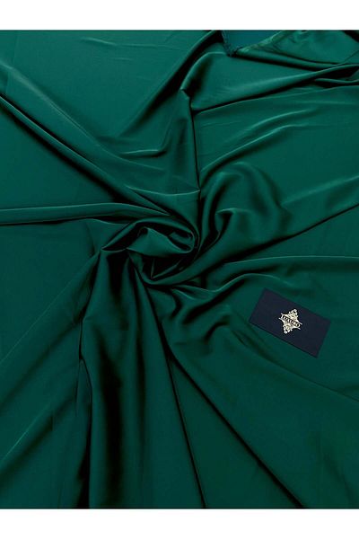 Luxuro Satin Elastic Matasos Premium Verde Smarald