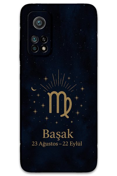 Gramaphone Xiaomi Mi 10t Compatible Virgo Patterned Phone Case + Screen Prote...