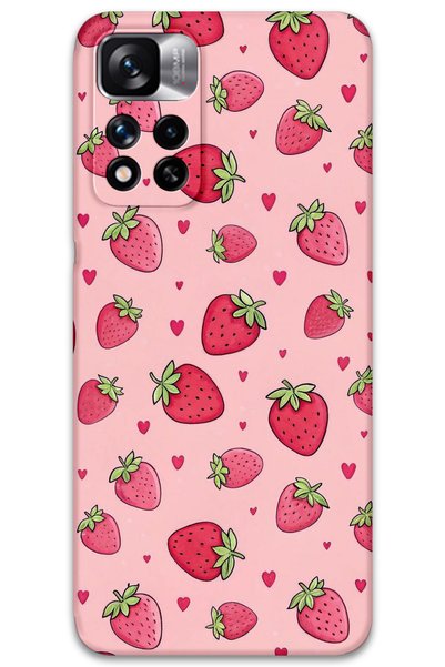 Gramaphone Xiaomi Redmi Note 11 Pro Plus 5g Compatible Strawberry Pattern Pho...