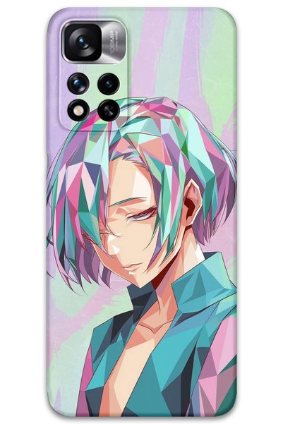 Gramaphone Poco M4 Pro 5g Compatible Anime Pattern Phone Case + Screen Protec...