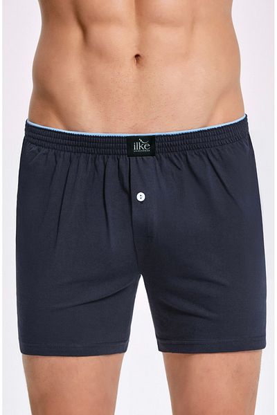İlke Men's 3 Pack Combed Cotton 100% Cotton Comfortable Fit Boxer