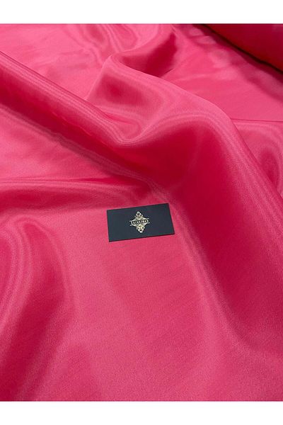 Luxuro Light Red Pearl Organza - 3 m Width