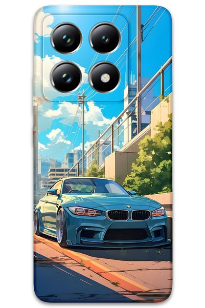 Gramaphone Xiaomi Mi 14t Pro Compatible Car Pattern Phone Case + Screen Prote...
