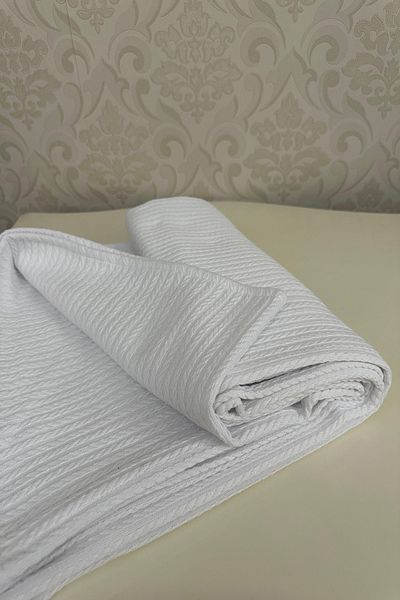 Sofline 100% Cotton Single Summer Knitted Pique, Bedspread, Anti-Sweat Fabric (160X240Cm)
