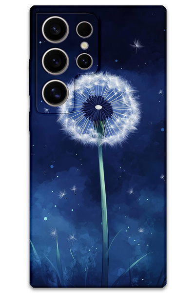 Gramaphone Galaxy S24 Ultra Uyumlu Çiçek Desenli Telefon Kılıfı + Ekran Koruy...