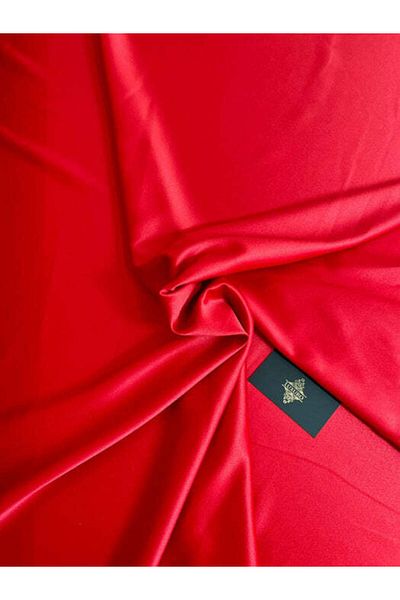 Luxuro Premium Elastic Taffeta Bright Red
