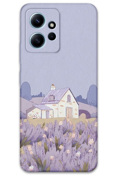 Gramaphone Xiaomi Redmi Note 12 4g Compatible Flower Pattern Phone Case + Scr...