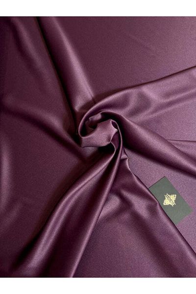 Luxuro Premium Elastic Taffeta Dark Purple