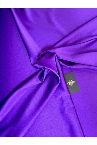 Luxuro Premium Elastic Taffeta Purple